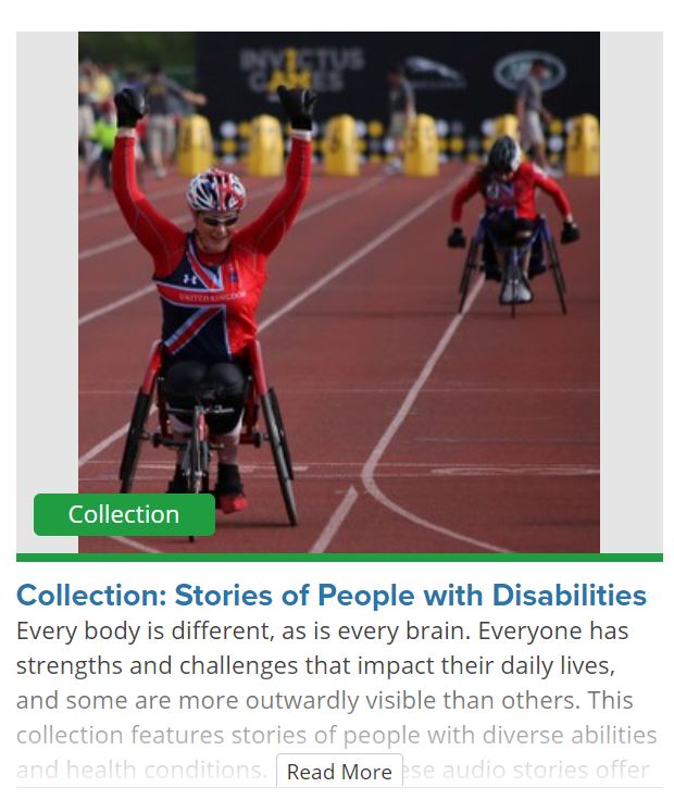 Podcast Collection: Stories of People with Disabilities