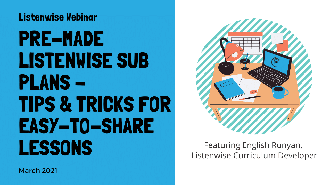 Listenwise Sub Plans Webinar