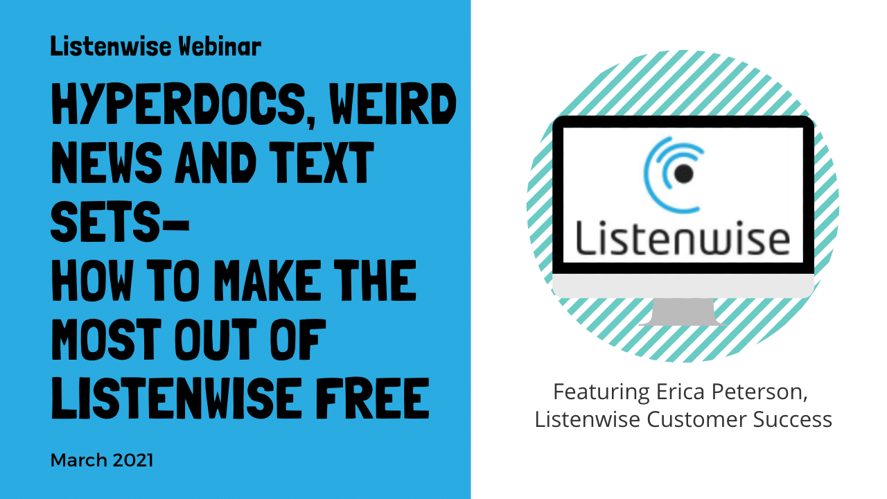 Hyperdocs Weird News Text Sets Webinar