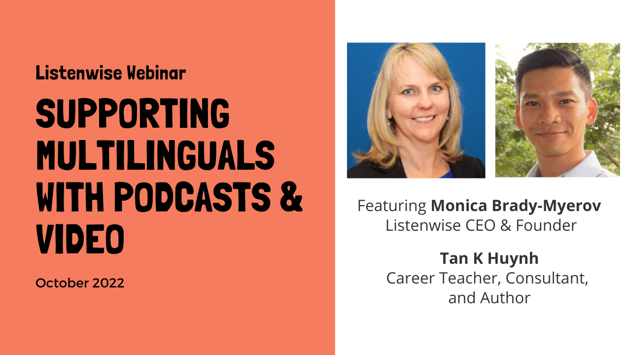 Webinar Multilinguals Podcast Video